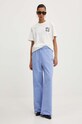 Hugo Blue pantaloni da jogging in cotone 50522435 blu SS25