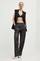 HUGO pantaloni 50516876 negru AW24