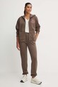 Παντελόνι φόρμας Guess NOÉMIE V4YB04.KC3D2 καφέ AW24