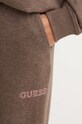 Παντελόνι φόρμας Guess NOÉMIE καφέ V4YB16.KC3D2