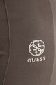 Guess spodnie dresowe ELÉA brązowy V4YB01.KCDN0