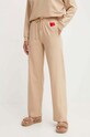 HUGO pantaloni de trening tricotaj bej 50508694
