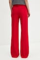 Îmbrăcăminte MSGM pantaloni 3741MDP01.247621 rosu