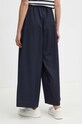 Odzież Weekend Max Mara spodnie wełniane 2425136071600 granatowy