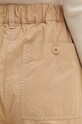 Weekend Max Mara pantaloni de bumbac bej 2425136101600