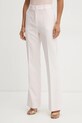 Guess pantaloni CARLA drept roz W4YB30.WFWX2