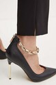 Guess pantaloni ROBERTA nero W4YB52.WFWX2