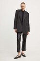 Guess pantaloni LIA W4YB18.WF8Q0 negru AW24