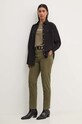 Guess Jeans pantaloni W4YB34.WGB51 verde AW24