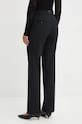 Odjeća Hlače s primjesom vune Pinko 103700.A1XX crna