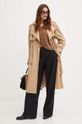 Брюки с примесью шерсти Pinko 103701.A1XX чёрный AW24