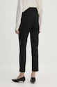 Odzież Pinko spodnie z domieszką wełny 103702.A1XX czarny