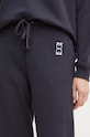 Pinko spodnie dresowe bawełniane granatowy 100371.A23C