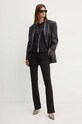 Kalhoty Marciano Guess ODETTE 4YGB23.6375Z černá AW24