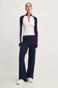Tommy Jeans spodnie dresowe DW0DW18532 granatowy AW24