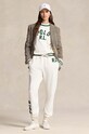 Polo Ralph Lauren pantaloni della tuta maglia bianco 211941212