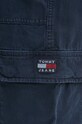 Tommy Jeans pantaloni de bumbac bleumarin DW0DW18510