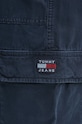 Бавовняні штани Tommy Jeans темно-синій DW0DW18510