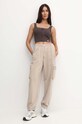 Miss Sixty spodnie dresowe 6L2PJ0670000 PJ0670 KNITTED L/PANTS 6L2PJ0670000 beżowy AW24