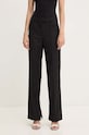Îmbrăcăminte Remain pantaloni din lana Slim Suiting Pants 501907100 negru