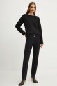 Liu Jo pantaloni TF4214.MS75L negru AW24