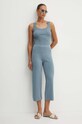 Max Mara Leisure pantaloni 2426336017600 albastru AW24