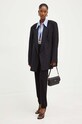 Elisabetta Franchi pantaloni della tuta KP62S46E2 nero AW24
