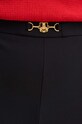 Παντελόνι Elisabetta Franchi μαύρο PA02346E2