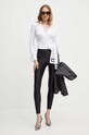 Elisabetta Franchi colanti PA04746E2 negru AW24