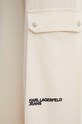 Штани Karl Lagerfeld Jeans бежевий 245J1002