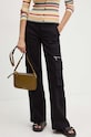 Nohavice MAX&Co. 2426136021200 čierna AW24