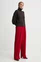 Herskind pantaloni Rupert 5317668 rosu AW24