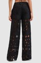 AllSaints pantaloni CHARLI EMB W031TA negru