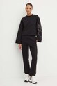 Спортивні штани Karl Lagerfeld 245W1053 чорний AW24