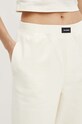 Karl Lagerfeld pantaloni de trening din bumbac bej 245W2113