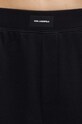 Karl Lagerfeld pantaloni de trening din bumbac negru 245W2113