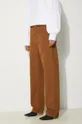 brązowy Carhartt WIP spodnie bawełniane Pierce Pant Straight