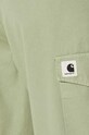 Бавовняні штани Carhartt WIP Collins Pant I029789.29MGD зелений