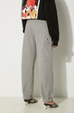 Oblečení Bavlněné kalhoty Carhartt WIP Collins I029789.29KGD šedá