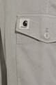 Bavlněné kalhoty Carhartt WIP Collins I029789.29KGD šedá