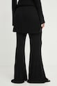 Odzież By Malene Birger spodnie BOLONE Q72089005 czarny