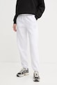Dkny pantaloni de trening tricotaj alb DP4P3526