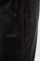 Velúrové tepláky Dkny čierna DP4P3539