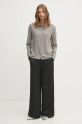 Dkny pantaloni P4GKAX76 negru AW24