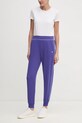 Donji dio trenirke United Colors of Benetton bez uzorka ljubičasta 3JLC3F03T