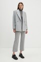 Брюки Theory O0727204 серый AW24