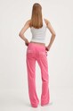 Odzież Juicy Couture spodnie dresowe JCAP180.679 różowy