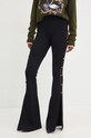 Nohavice Versace Jeans Couture čierna 77HAAMB4.CM61H