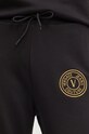 Bavlnené tepláky Versace Jeans Couture čierna 77HAAT00.CF01T
