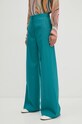 PS Paul Smith pantaloni de lana turcoaz W2R.206T.N31053